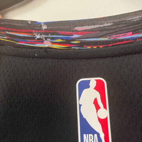 Nike Mens Dry NBA Brooklyn Nets Biggie City Jersey - Picture 12 of 14
